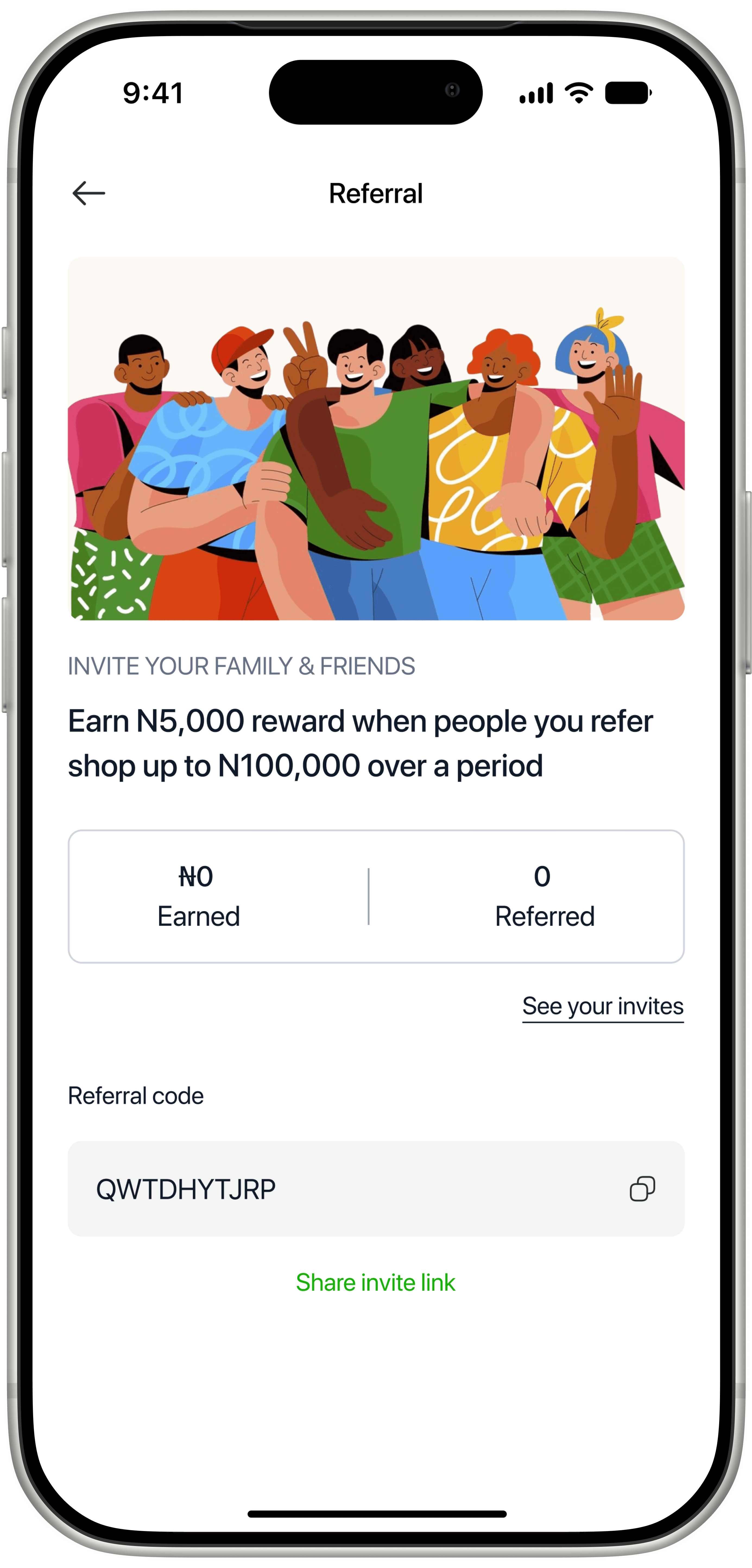 Refer & earn