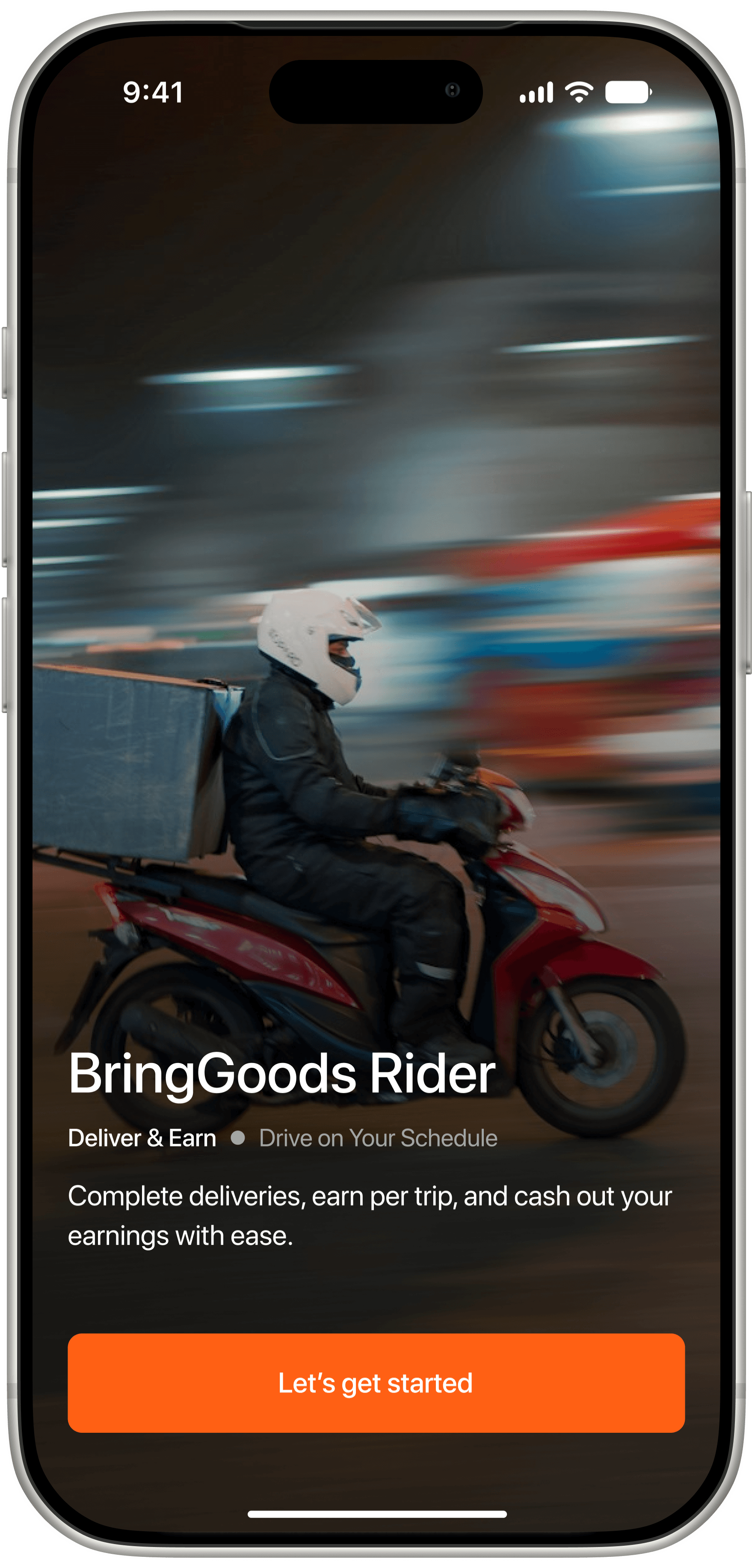 Welcome, riders