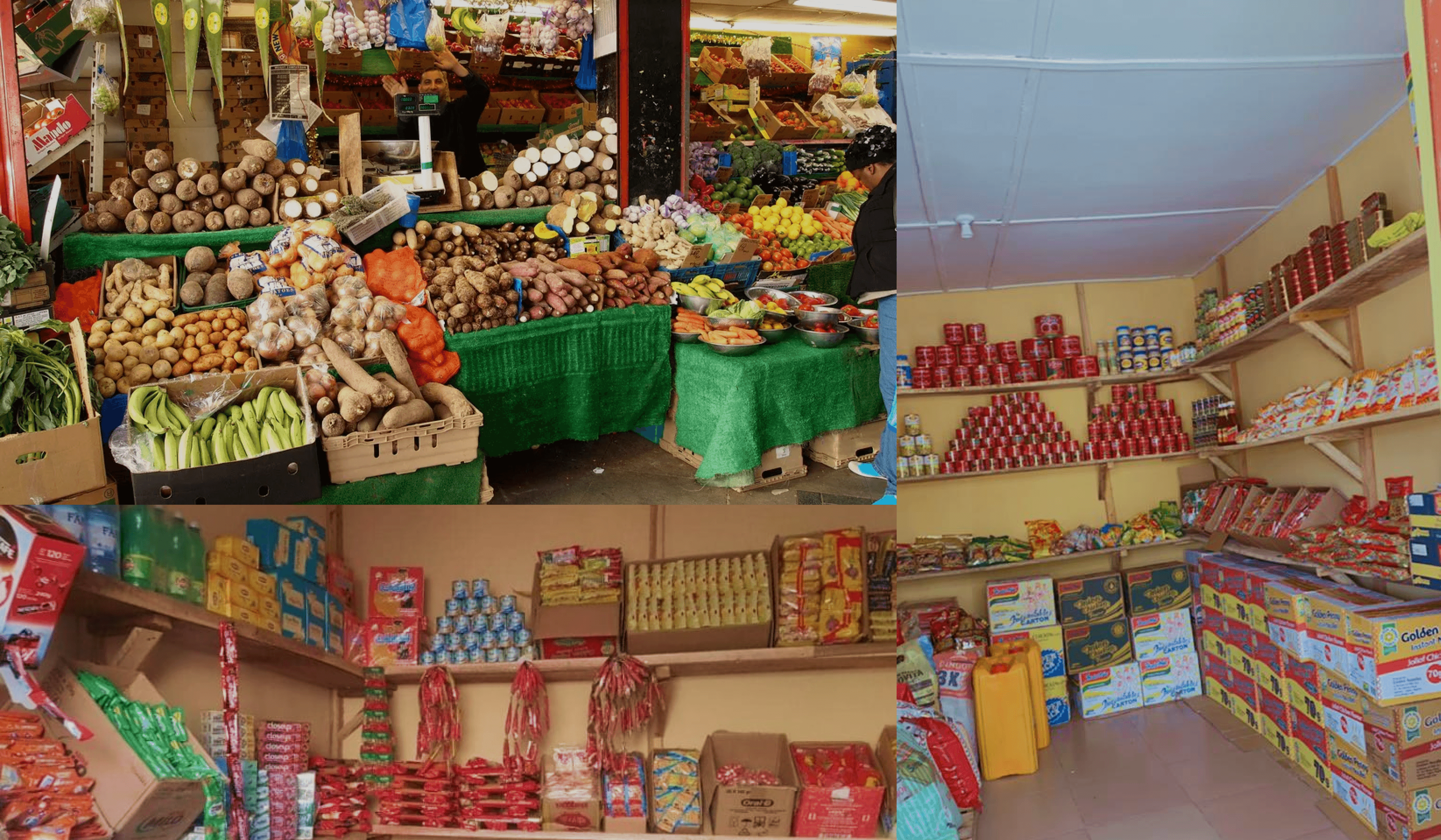 Research photos from Lagos markets
